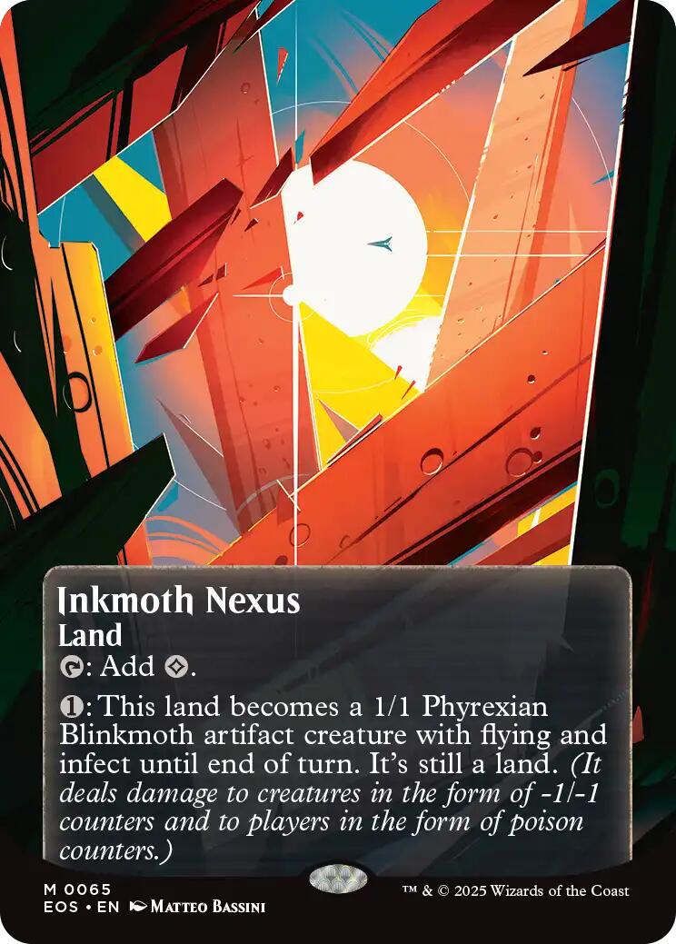 Inkmoth Nexus (0065) (Borderless) [Edge of Eternities: Stellar Sights] | Exor Games Dartmouth
