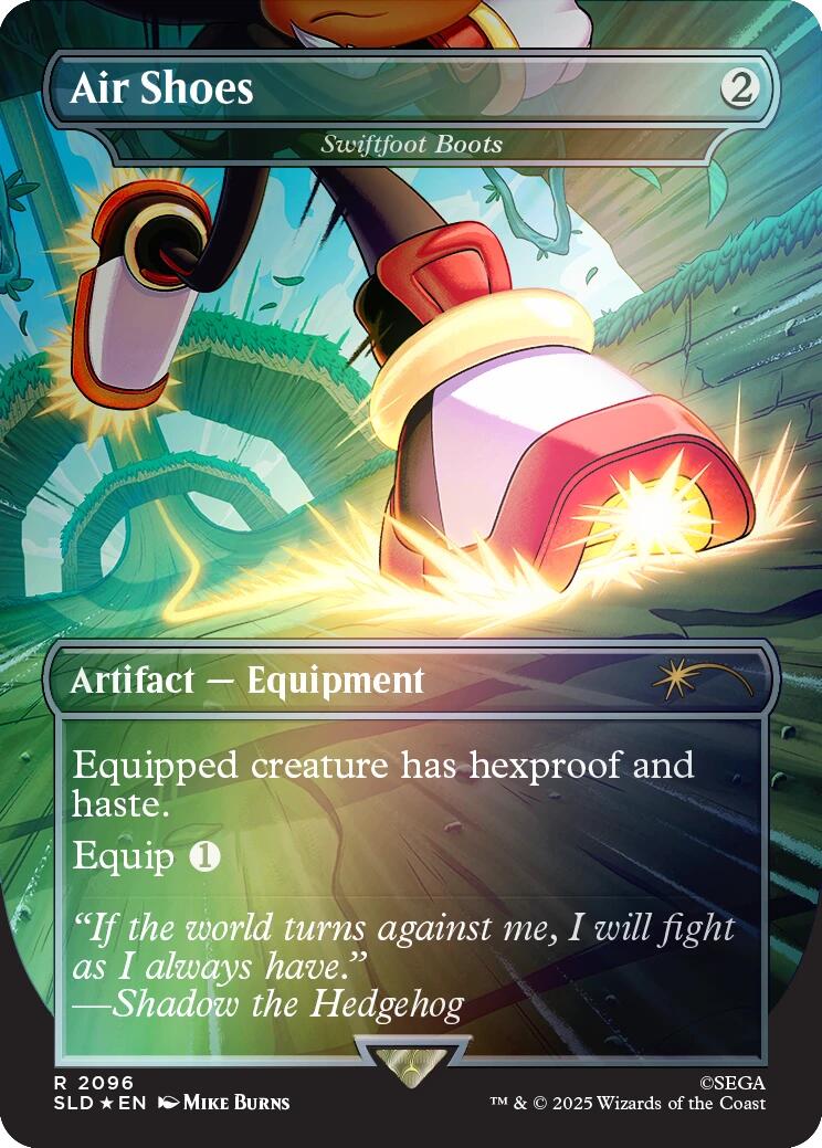 Air Shoes - Swiftfoot Boots (Rainbow Foil) [Secret Lair Drop Series] | Exor Games Dartmouth