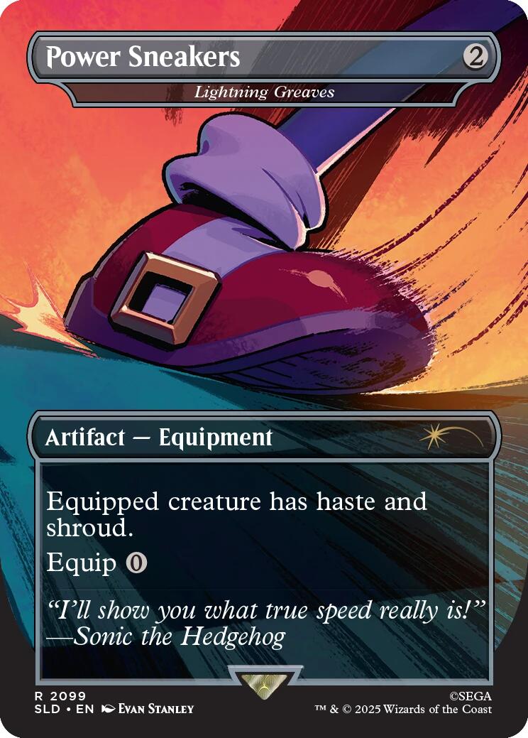 Power Sneakers - Lightning Greaves [Secret Lair Drop Series] | Exor Games Dartmouth