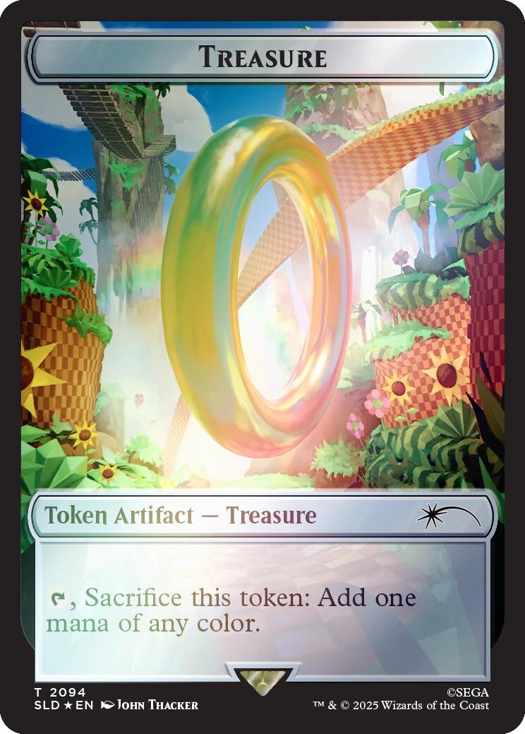 Treasure Token (2094) (Rainbow Foil) [Secret Lair Drop Series] | Exor Games Dartmouth