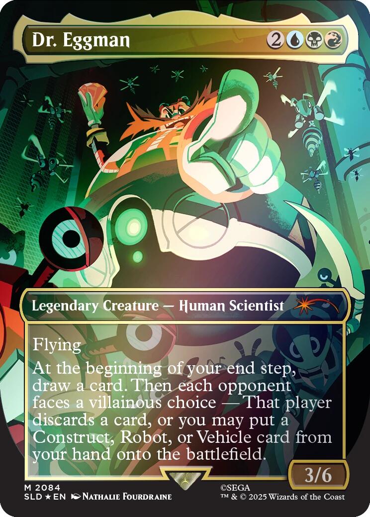 Dr. Eggman (Rainbow Foil) [Secret Lair Drop Series] | Exor Games Dartmouth