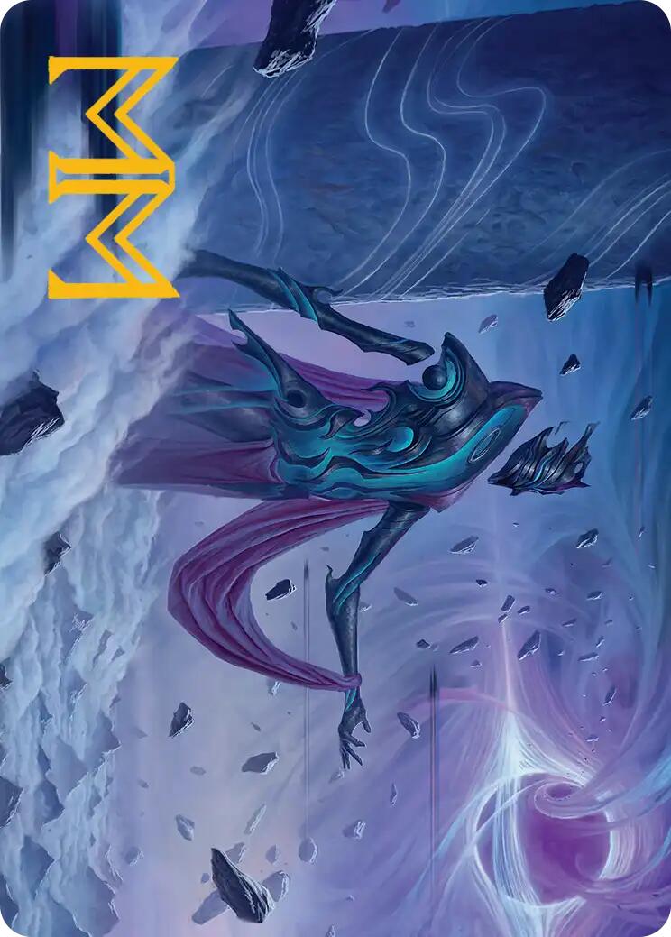 Bygone Colossus Art Card (Gold-Stamped Signature) [Edge of Eternities Art Series] | Exor Games Dartmouth
