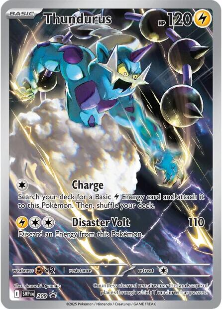 Thundurus (209) [Scarlet & Violet: Black Star Promos] | Exor Games Dartmouth