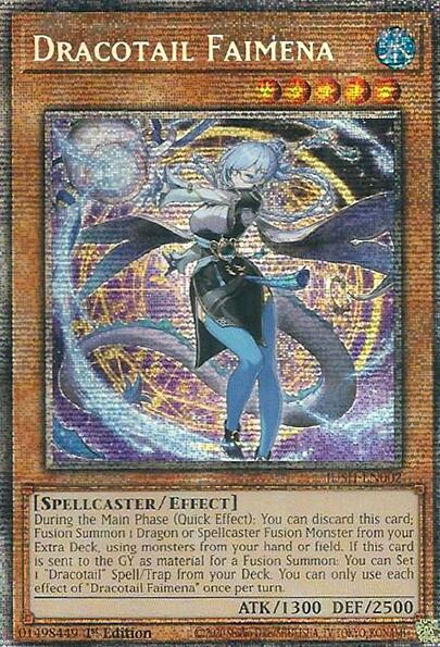 Dracotail Faimena (Starlight Rare) [JUSH-EN002] Starlight Rare | Exor Games Dartmouth