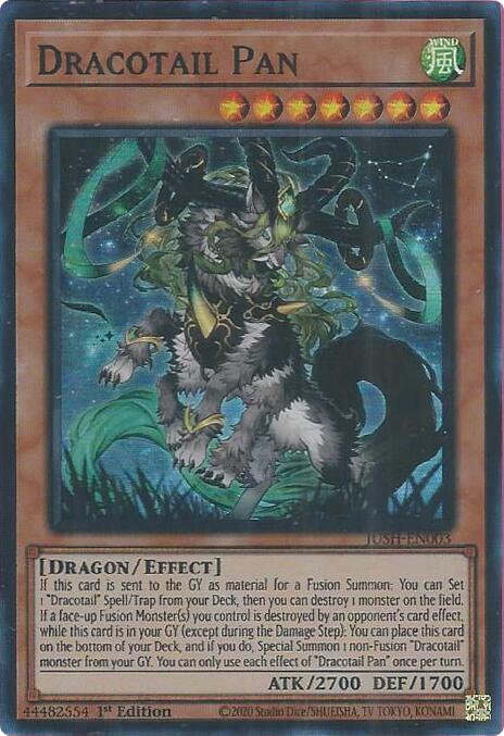 Dracotail Pan (Super Rare) [JUSH-EN003] Super Rare | Exor Games Dartmouth