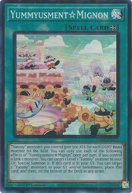 YummyusmentMignon (Super Rare) [JUSH-EN023] Super Rare | Exor Games Dartmouth