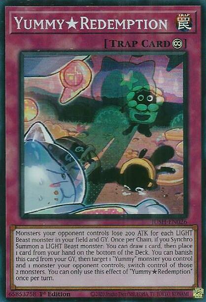 YummyRedemption (Super Rare) [JUSH-EN026] Super Rare | Exor Games Dartmouth