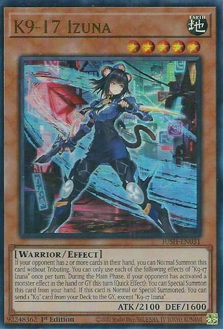 K9-17 Izuna [JUSH-EN031] Ultra Rare | Exor Games Dartmouth