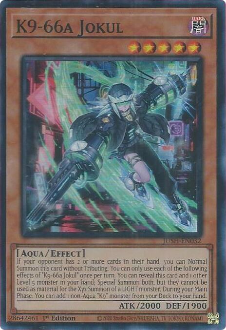 K9-66a Jokul [JUSH-EN032] Super Rare | Exor Games Dartmouth