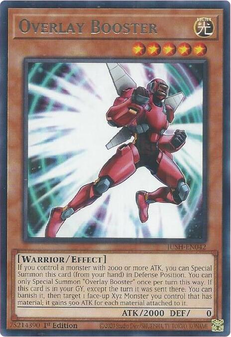 Overlay Booster [JUSH-EN042] Rare | Exor Games Dartmouth