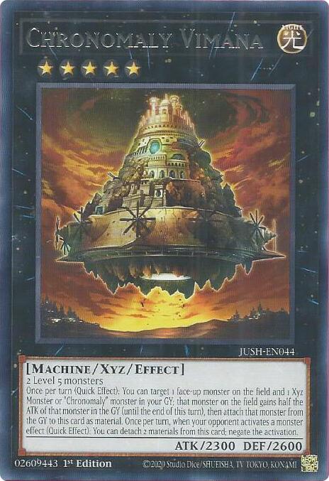 Chronomaly Vimana [JUSH-EN044] Rare | Exor Games Dartmouth