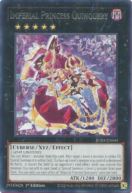 Imperial Princess Quinquery [JUSH-EN045] Rare | Exor Games Dartmouth