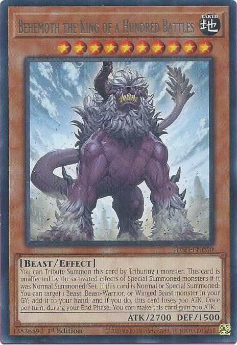 Behemoth the King of a Hundred Battles [JUSH-EN050] Rare | Exor Games Dartmouth