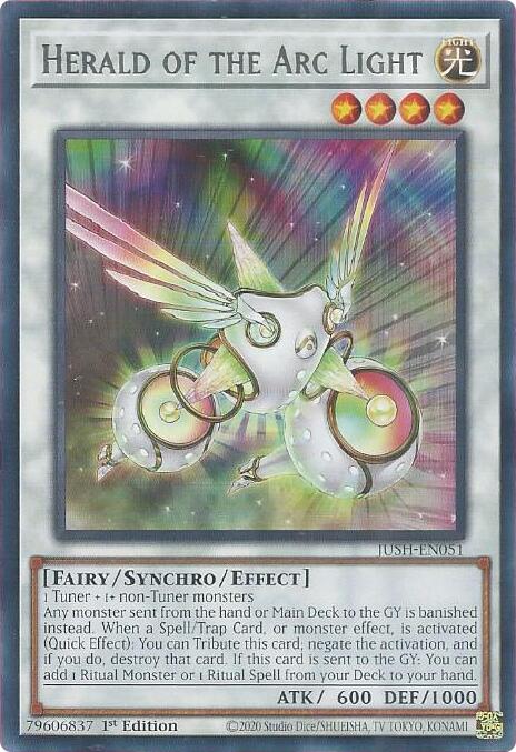 Herald of the Arc Light [JUSH-EN051] Rare | Exor Games Dartmouth