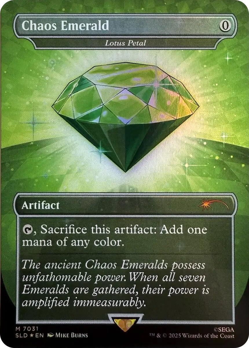 Chaos Emerald - Lotus Petal (7031) [Secret Lair Drop Series] | Exor Games Dartmouth