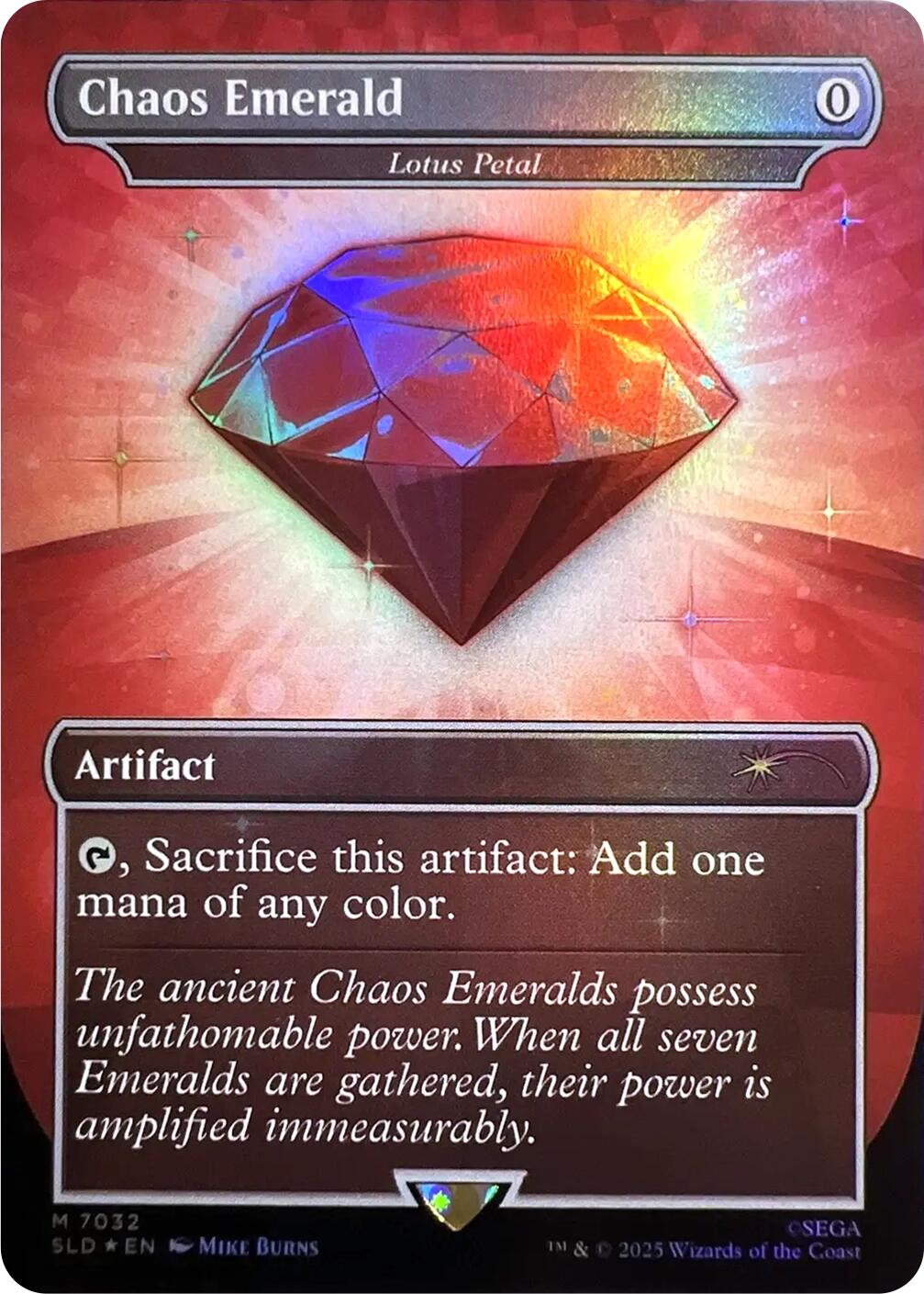 Chaos Emerald - Lotus Petal (7032) [Secret Lair Drop Series] | Exor Games Dartmouth