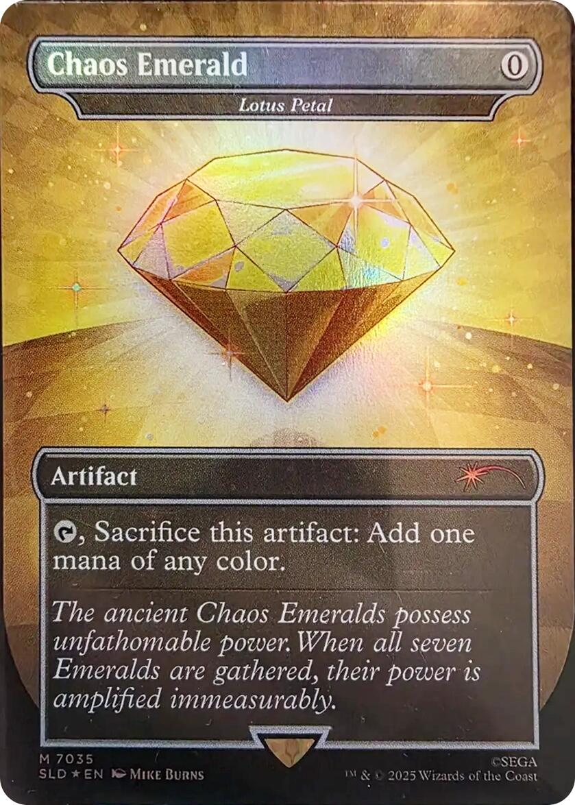 Chaos Emerald - Lotus Petal (7035) [Secret Lair Drop Series] | Exor Games Dartmouth