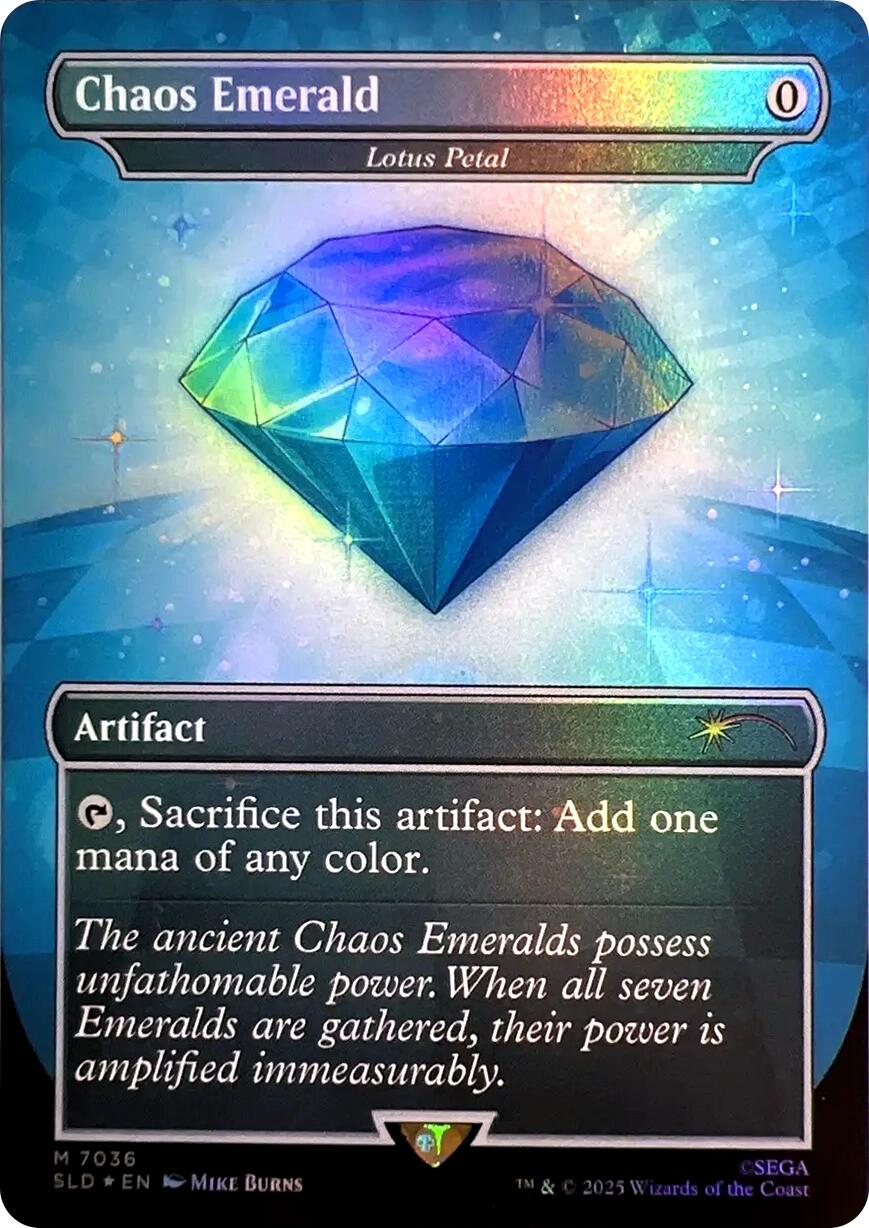Chaos Emerald - Lotus Petal (7036) [Secret Lair Drop Series] | Exor Games Dartmouth