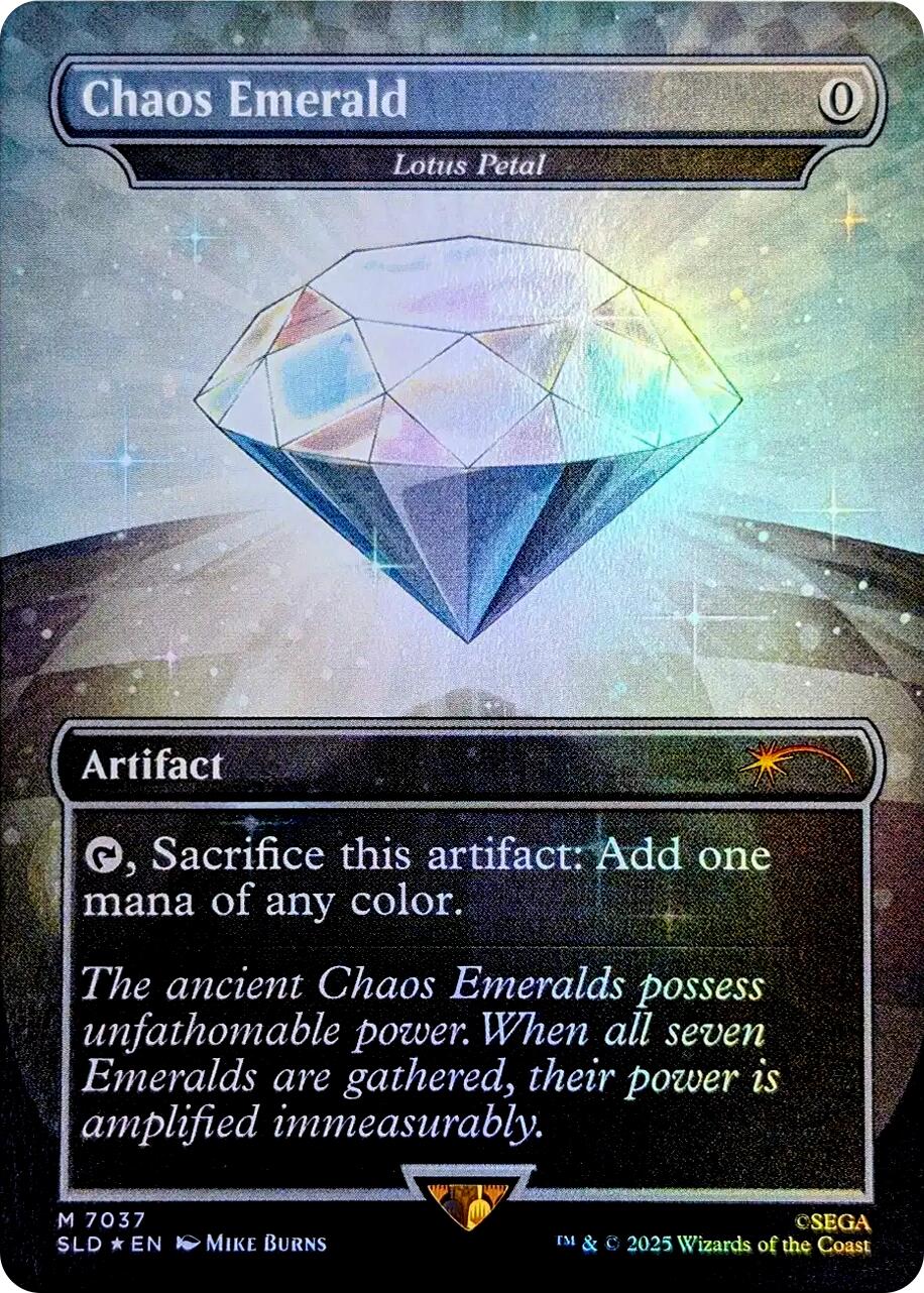 Chaos Emerald - Lotus Petal (7037) [Secret Lair Drop Series] | Exor Games Dartmouth