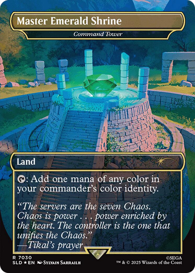 Master Emerald Shrine - Command Tower (7030) [Secret Lair Drop Series] | Exor Games Dartmouth