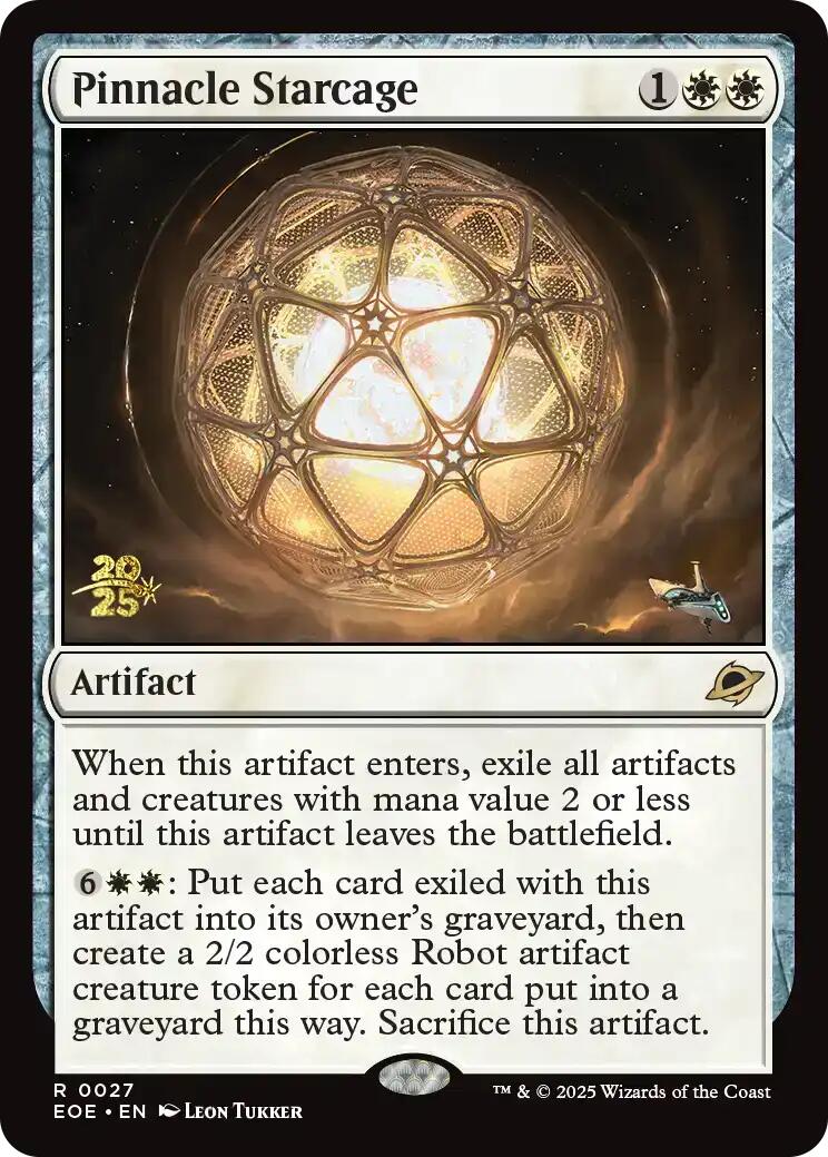 Pinnacle Starcage [Edge of Eternities Prerelease Promos] | Exor Games Dartmouth
