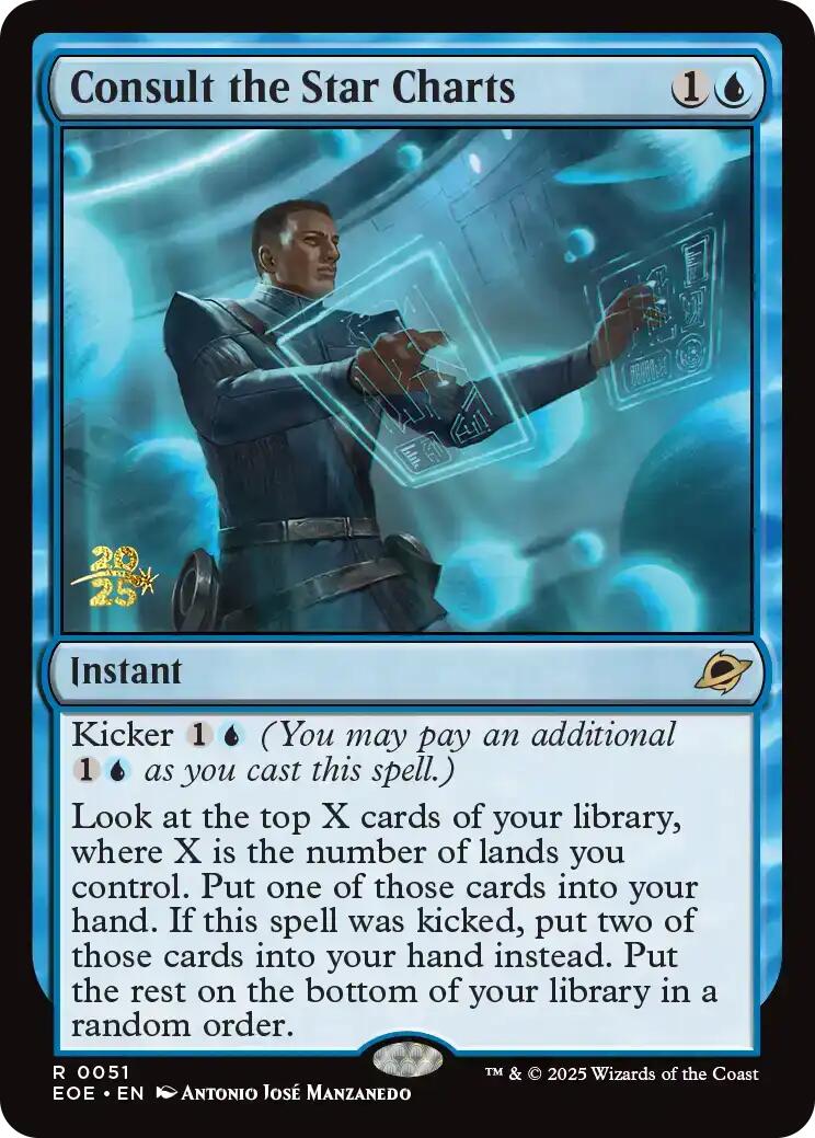 Consult the Star Charts [Edge of Eternities Prerelease Promos] | Exor Games Dartmouth