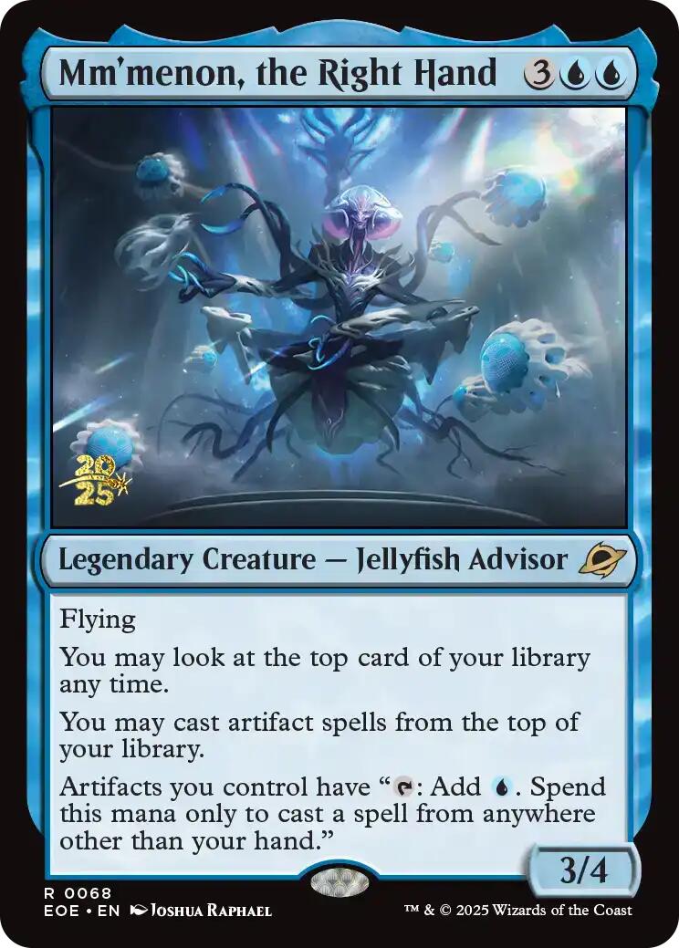 Mm'menon, the Right Hand [Edge of Eternities Prerelease Promos] | Exor Games Dartmouth