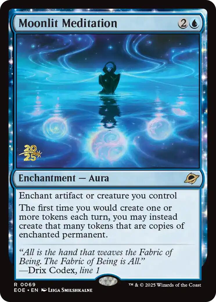 Moonlit Meditation [Edge of Eternities Prerelease Promos] | Exor Games Dartmouth