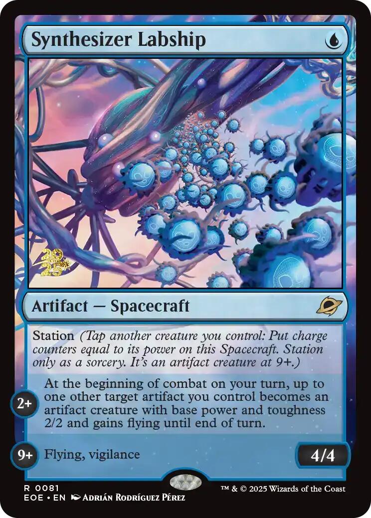 Synthesizer Labship [Edge of Eternities Prerelease Promos] | Exor Games Dartmouth