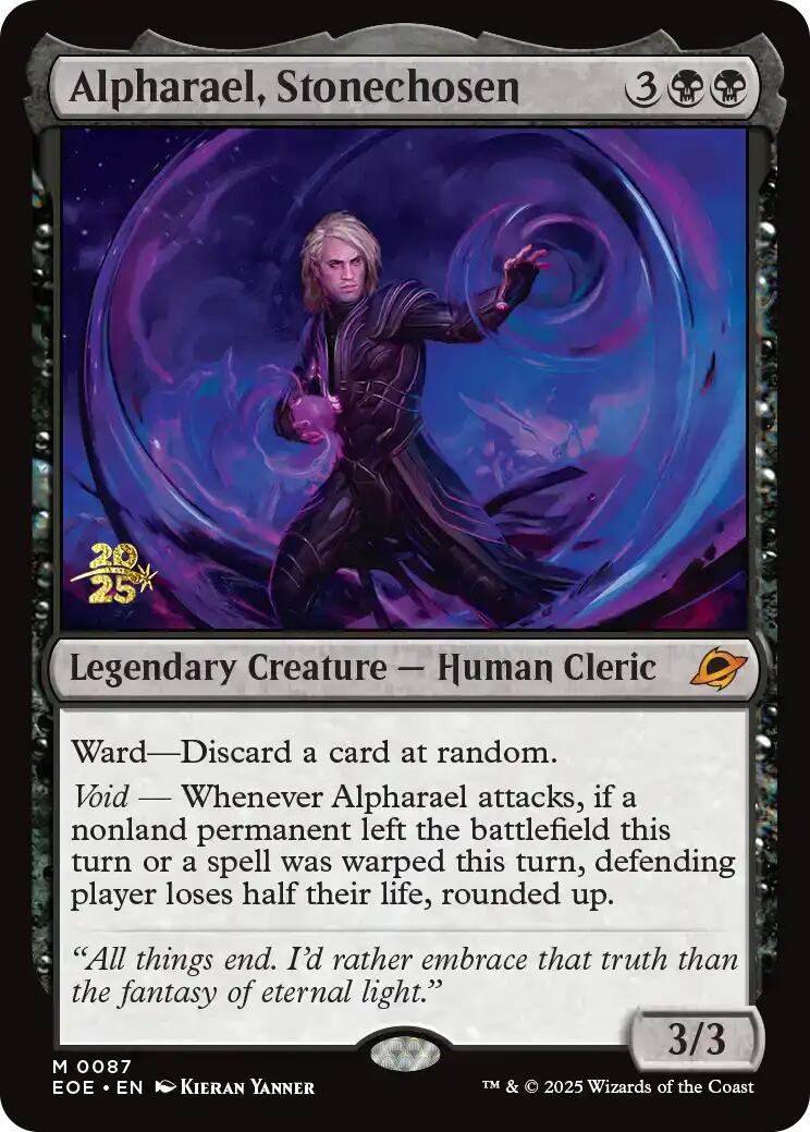 Alpharael, Stonechosen [Edge of Eternities Prerelease Promos] | Exor Games Dartmouth