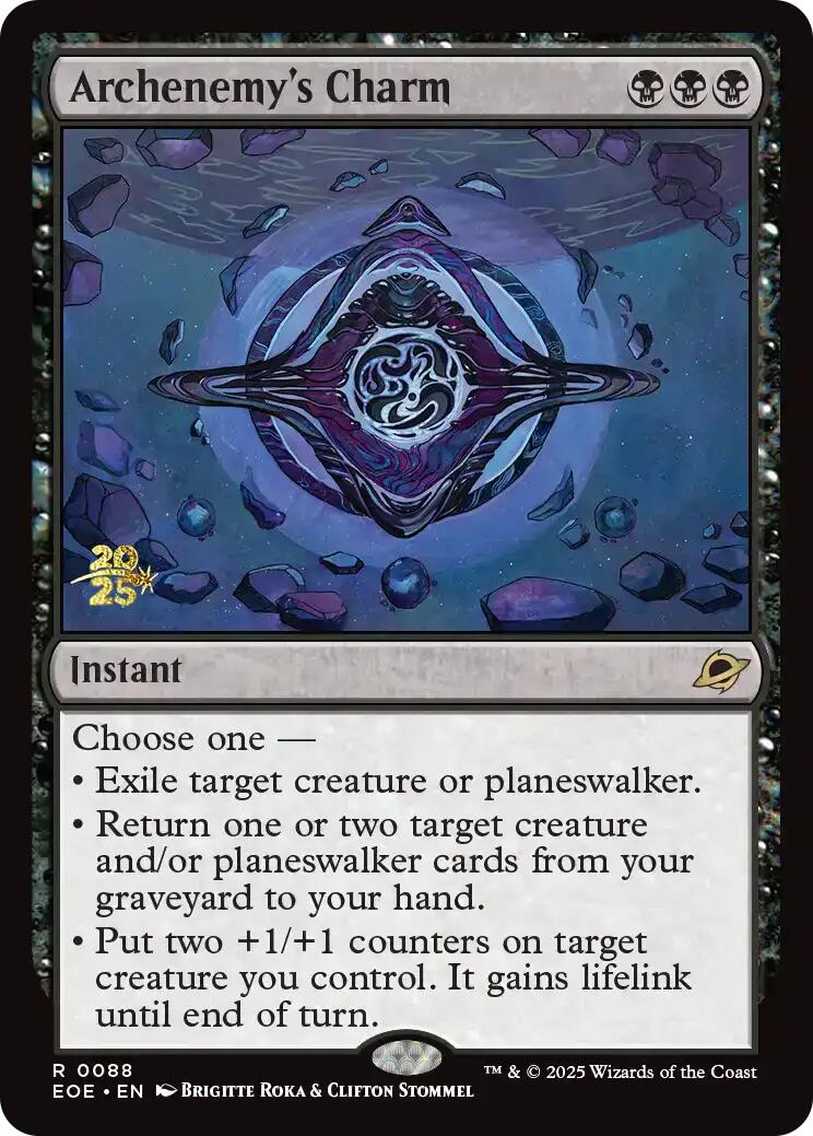 Archenemy's Charm [Edge of Eternities Prerelease Promos] | Exor Games Dartmouth