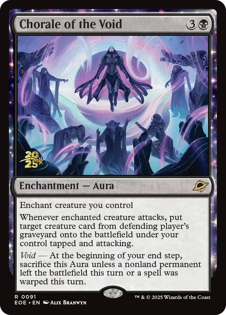 Chorale of the Void [Edge of Eternities Prerelease Promos] | Exor Games Dartmouth