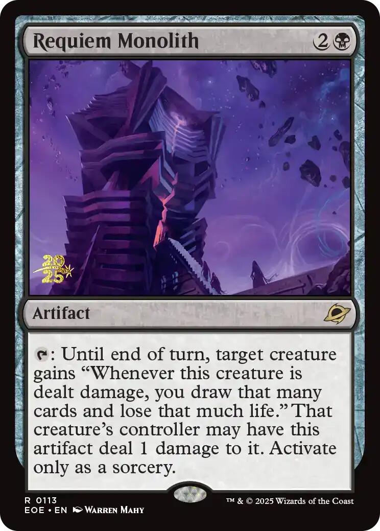 Requiem Monolith [Edge of Eternities Prerelease Promos] | Exor Games Dartmouth