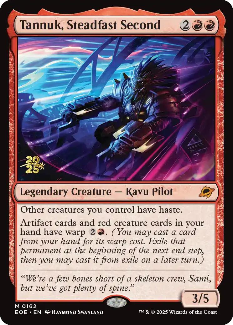 Tannuk, Steadfast Second [Edge of Eternities Prerelease Promos] | Exor Games Dartmouth