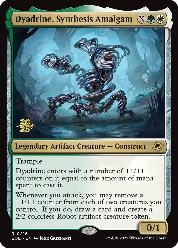 Dyadrine, Synthesis Amalgam [Edge of Eternities Prerelease Promos] | Exor Games Dartmouth