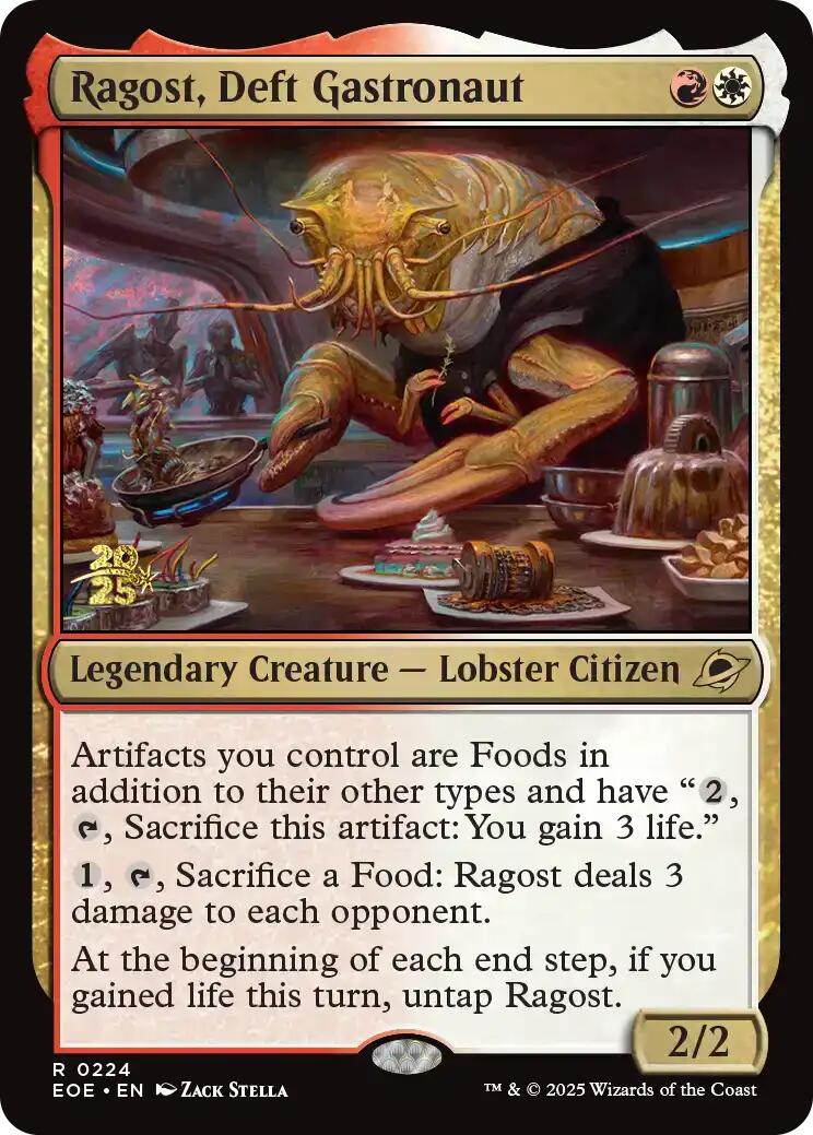 Ragost, Deft Gastronaut [Edge of Eternities Prerelease Promos] | Exor Games Dartmouth