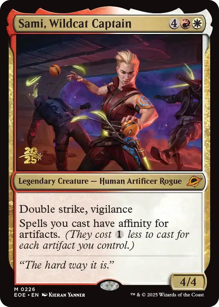 Sami, Wildcat Captain [Edge of Eternities Prerelease Promos] | Exor Games Dartmouth