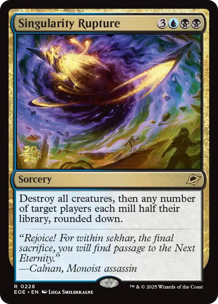 Singularity Rupture [Edge of Eternities Prerelease Promos] | Exor Games Dartmouth