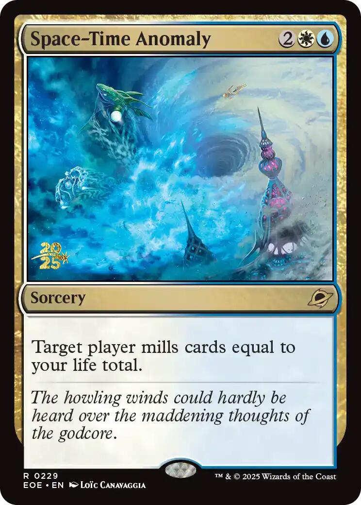 Space-Time Anomaly [Edge of Eternities Prerelease Promos] | Exor Games Dartmouth