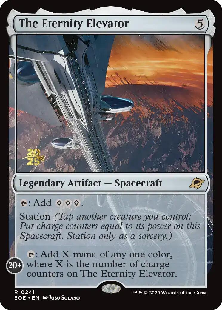 The Eternity Elevator [Edge of Eternities Prerelease Promos] | Exor Games Dartmouth