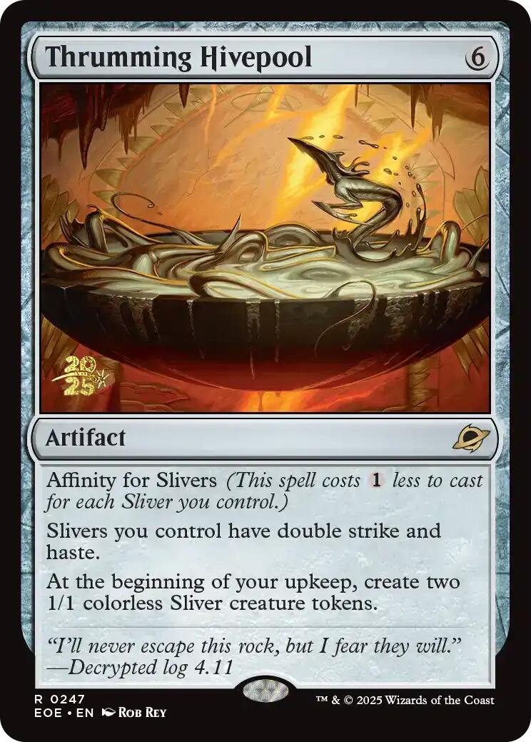 Thrumming Hivepool [Edge of Eternities Prerelease Promos] | Exor Games Dartmouth