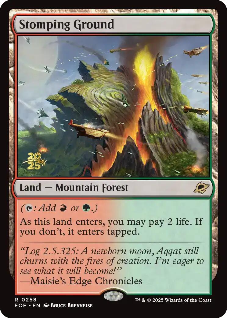 Stomping Ground [Edge of Eternities Prerelease Promos] | Exor Games Dartmouth