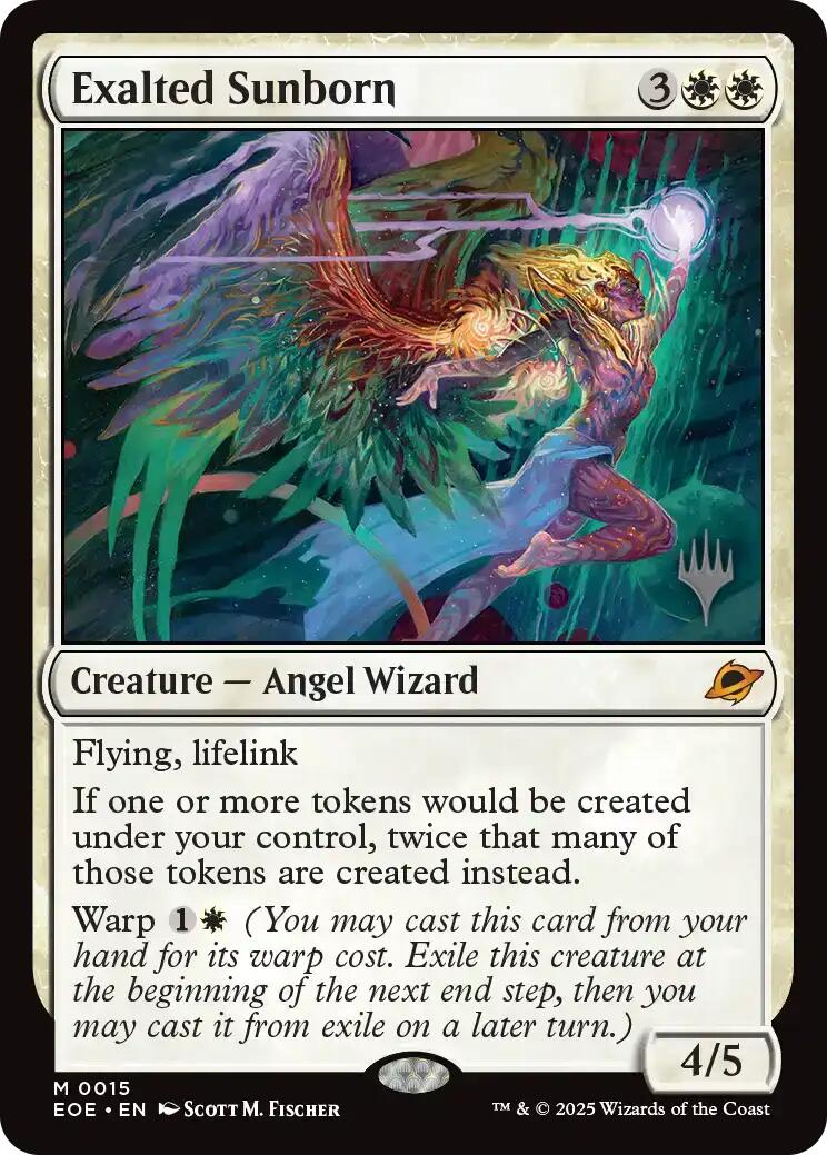 Exalted Sunborn [Edge of Eternities Promo Pack] | Exor Games Dartmouth