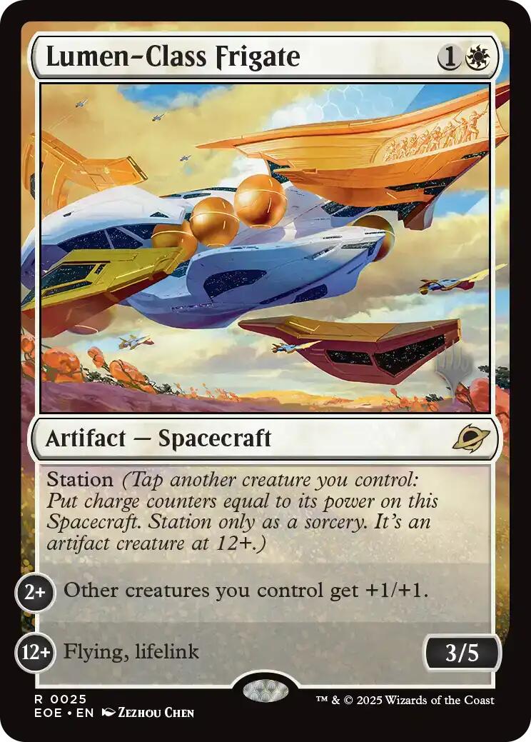 Lumen-Class Frigate [Edge of Eternities Promo Pack] | Exor Games Dartmouth