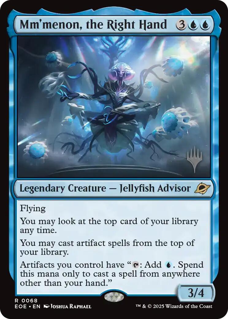 Mm'menon, the Right Hand [Edge of Eternities Promo Pack] | Exor Games Dartmouth