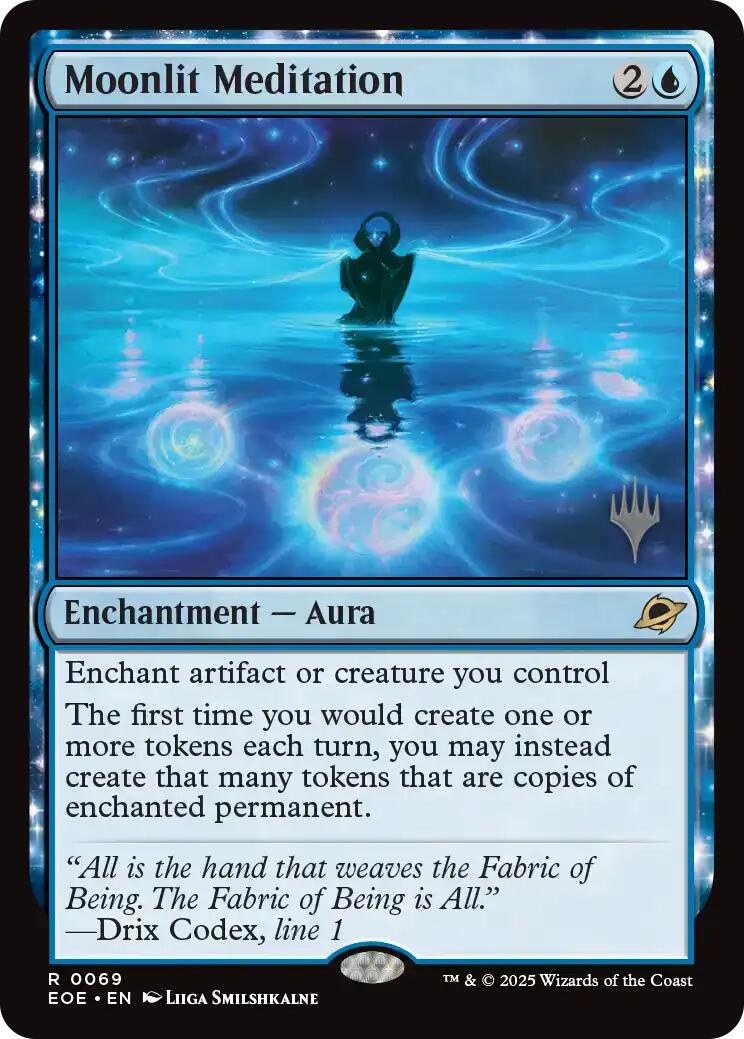 Moonlit Meditation [Edge of Eternities Promo Pack] | Exor Games Dartmouth