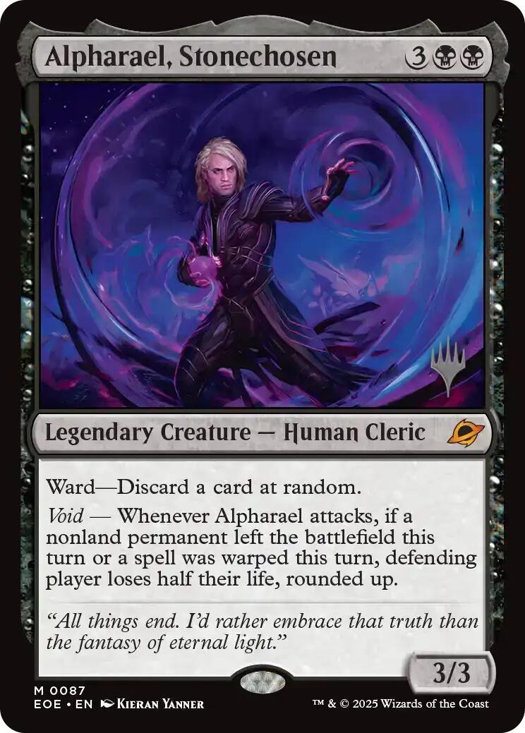 Alpharael, Stonechosen [Edge of Eternities Promo Pack] | Exor Games Dartmouth