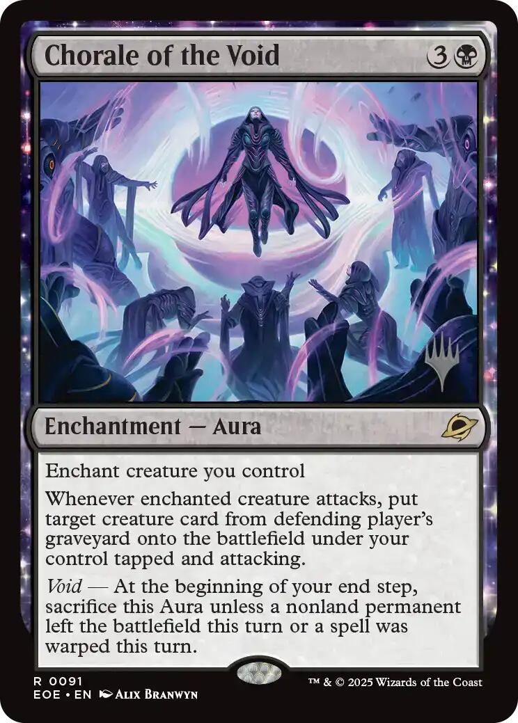 Chorale of the Void [Edge of Eternities Promo Pack] | Exor Games Dartmouth