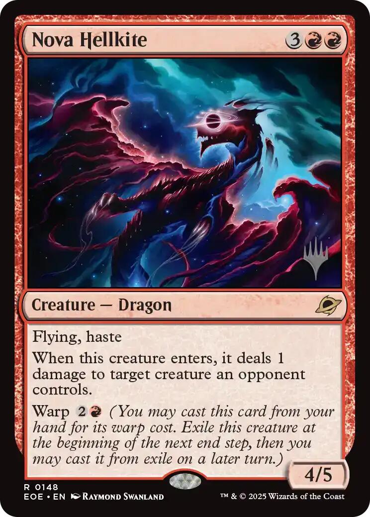 Nova Hellkite [Edge of Eternities Promo Pack] | Exor Games Dartmouth