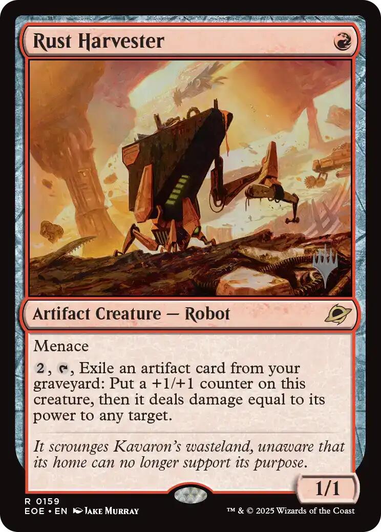 Rust Harvester [Edge of Eternities Promo Pack] | Exor Games Dartmouth